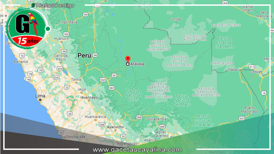 Sismo de magnitud 4.6 se registró en la provincia de Atalaya