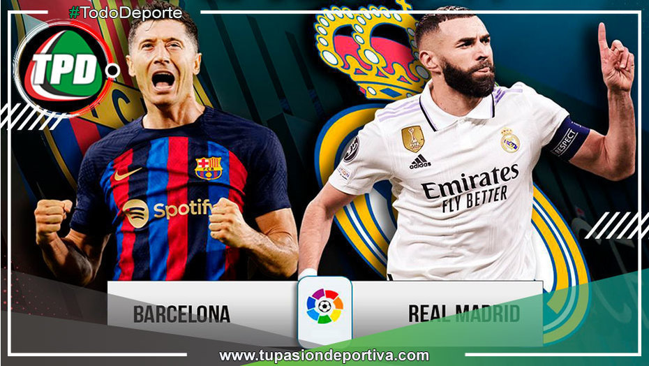 Hoy se juega el clásico español Barcelona Vs Real Madrid