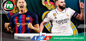 Hoy se juega el clásico español Barcelona Vs Real Madrid