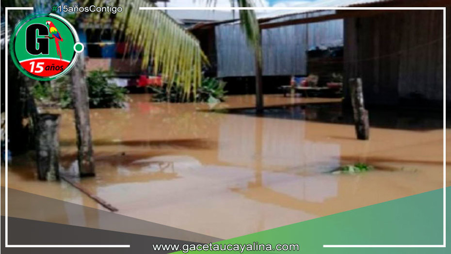 Desborde del río Paranapura inunda 39 viviendas y hay 150 afectados