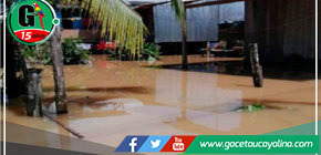 Desborde del río Paranapura inunda 39 viviendas y hay 150 afectados