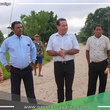 Gobernador y congresista Francis Paredes visitaron II.EE. en Pucallpa