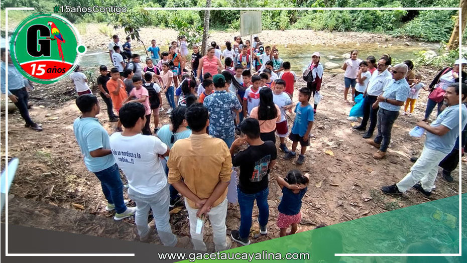 Realizan charla sobre el cuidado del agua en Atalaya