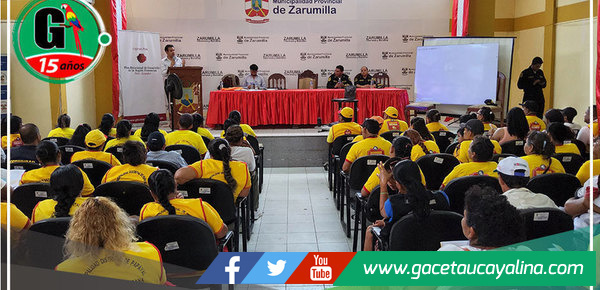 Juntas vecinales de Tumbes fortalecen capacidades sobre seguridad ciudadana 