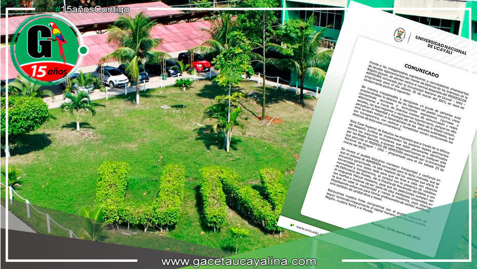 UNU envía Comunicado ante expresiones de seudos representantes de FREDEU