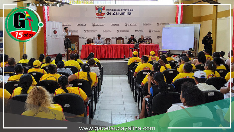 Juntas vecinales de Tumbes fortalecen capacidades sobre seguridad ciudadana
