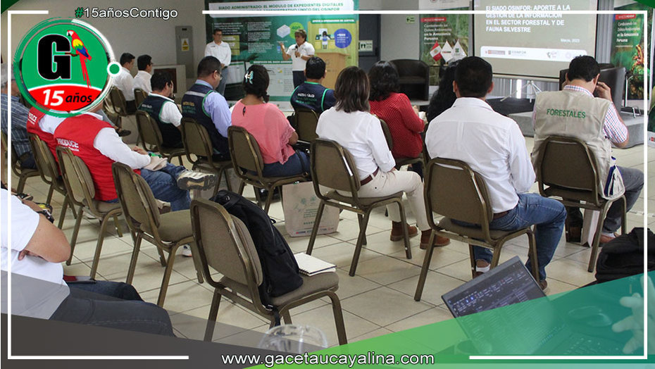 Presentan sistema digital para mejorar trámites de usuarios del bosque en Pucallpa