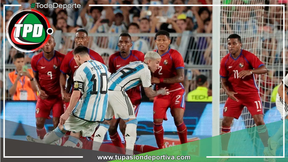 Argentina ganó 2 a 0 a Panamá