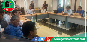 Alcaldesa Janet Castagne logra compromiso de Electro Ucayali para electrificación de AA.HH. 