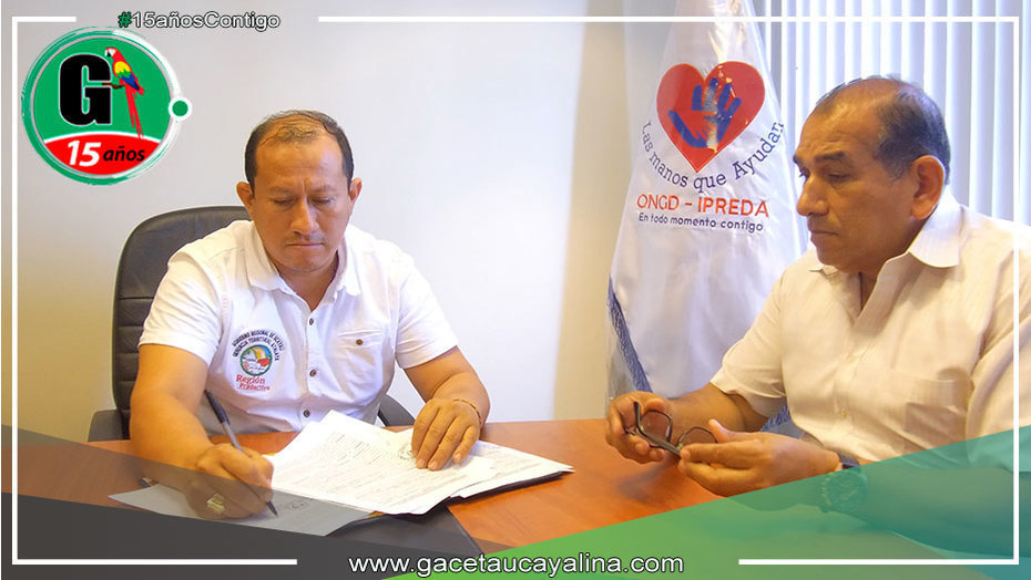 ONG “Las Manos que Ayudan de Corazón” firma convenio con Gerencia Territorial de Atalaya