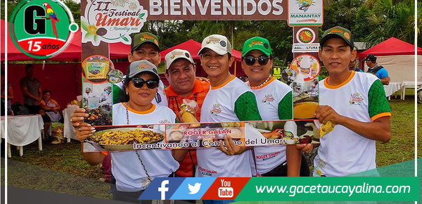 Alcalde de Manantay y población participaron del “II Festival del Umarí” 