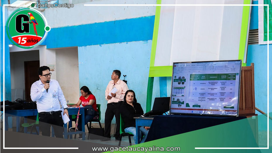Realizan Taller del Presupuesto Participativo Basado en Resultados para el año fiscal 2024 en Contamana