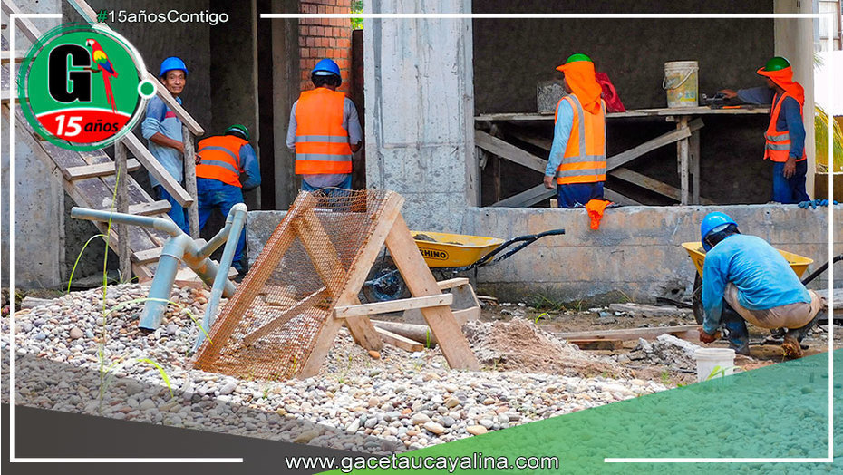 Municipalidad de Manantay reinició la ejecución de la obra del “Pentagonito”