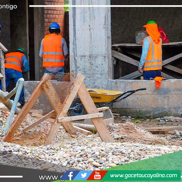 Municipalidad de Manantay reinició la ejecución de la obra del “Pentagonito” 