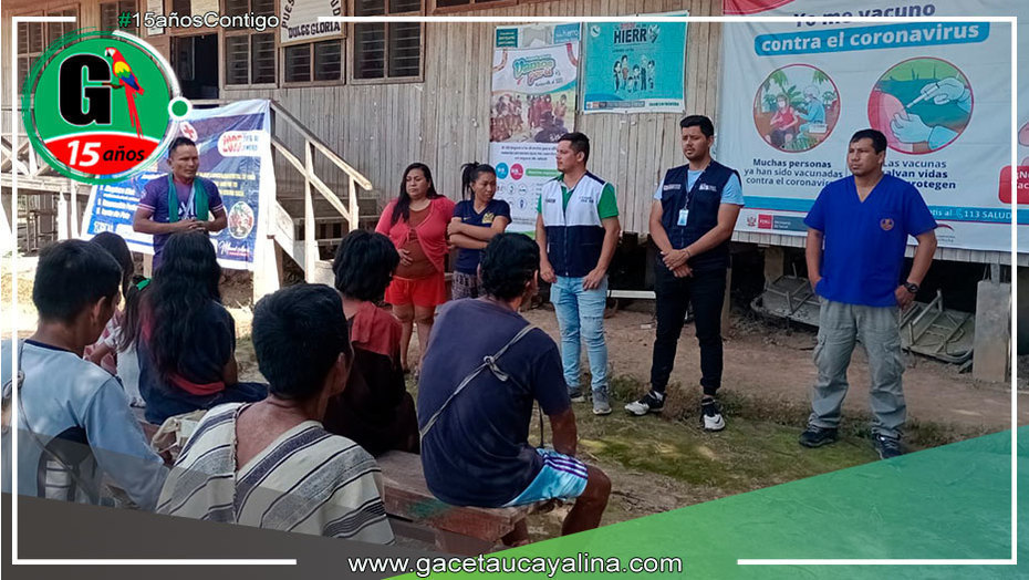 Inicia campaña de salud "Unidos por una salud mejor" en las comunidades nativas del distrito de Yurúa
