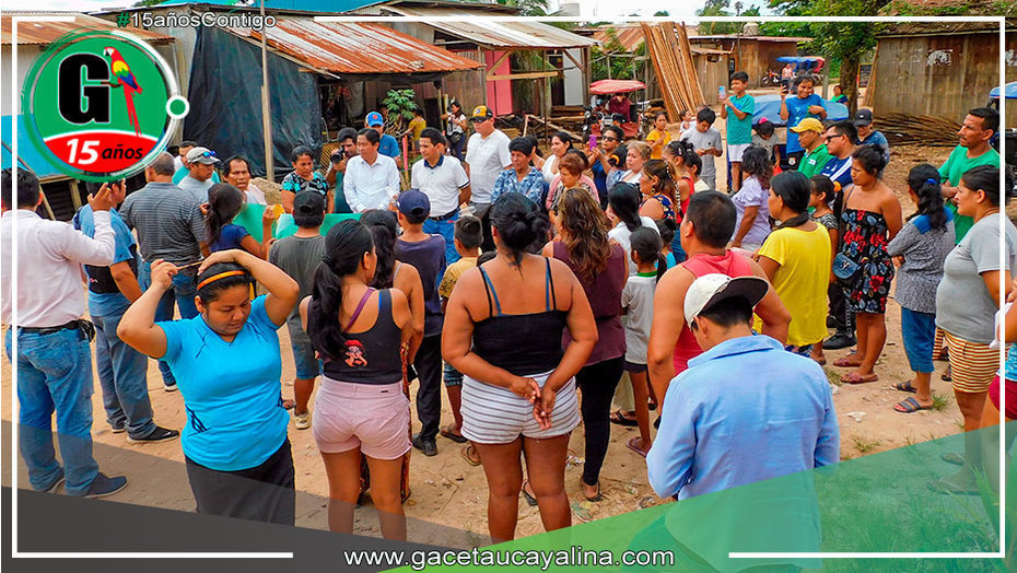 Alcalde de manantay visita calles del A.H. San Juan de Miraflores