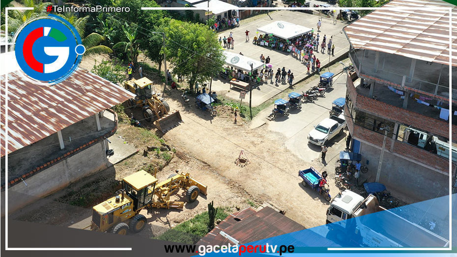 GOREU inició pavimentación de más 2 km de vías en Aguaytía