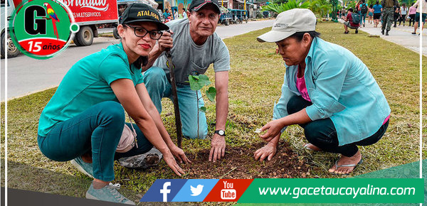 A través del programa EDUCCA, realizan siembra de plantas ornamentales en Alameda de Atalaya