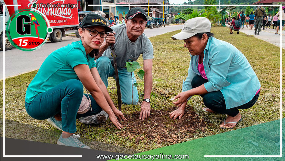 A través del programa EDUCCA, realizan siembra de plantas ornamentales en Alameda de Atalaya