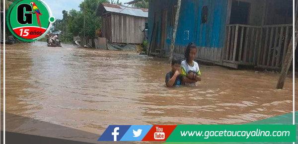 Se inunda comunidades del distrito loretano de Manseriche 