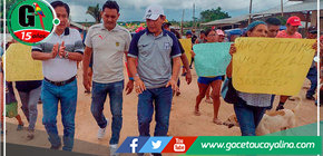 Alcalde Roger Galán Torres continúa visitando AA.HH. del distrito de Manantay