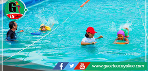 Alcalde de Manantay participó en selección de niños y adolescentes nadadores  