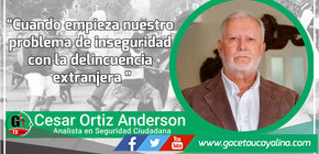 Cuando empieza nuestro problema de inseguridad con la delincuencia extranjera 