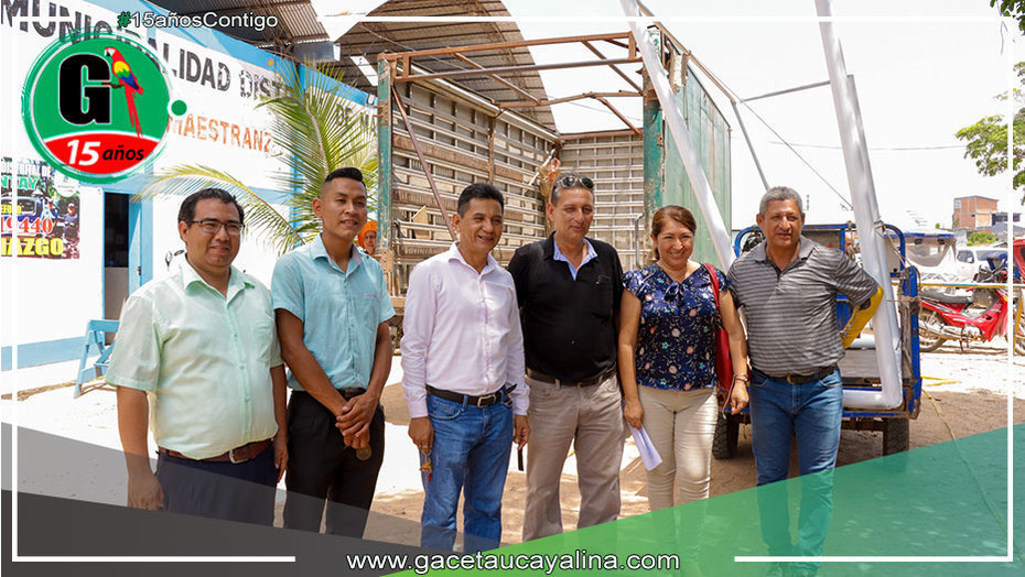 Municipalidad de Manantay implementa espacios deportivos en la I.E. Villa el Salvador