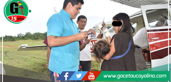 Evacúan a bebe de un año que fue mordida por serpiente en Yurúa 