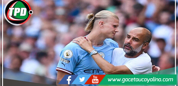 Pep Guardiola declaró como se cuida a Haaland 