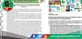 Comunidad de Uchunya expresa su rechazo público contra ONGS, FECONAU, AIDESEP Y ORAU 