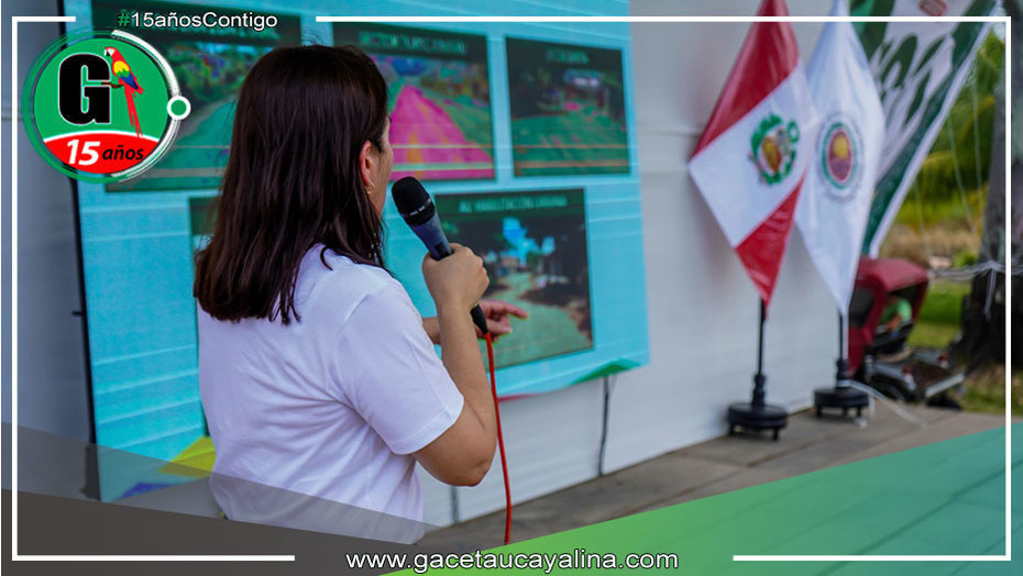 Alcaldesa provincial prioriza proyecto integral de agua y desagüe y construcción de infraestructura educativa del A.H. Shirambari