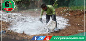 MPCP pone a disposición un volquete para recojo de residuos sólidos en el sector la hoyada