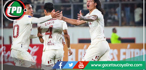 Universitario empató con Goiás de manera agónica