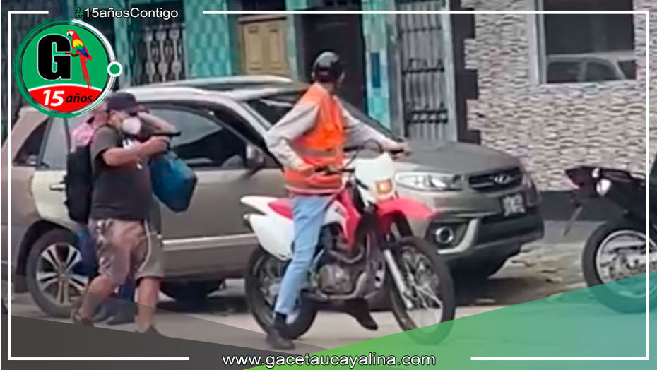 Asaltante fue abatido por personal de seguridad luego de asaltar a un funcionario en Iquitos