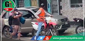 Asaltante fue abatido por personal de seguridad luego de asaltar a un funcionario en Iquitos