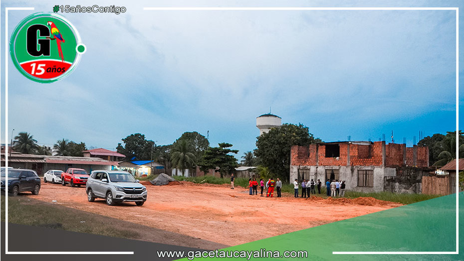 Inspeccionaron posible terreno para los Bomberos en el A.H. Roca Fuerte