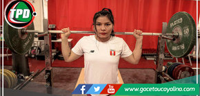Shoely Mego tiene el ranking mundial en levantamiento de pesas 