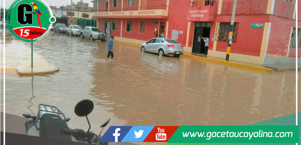 Lluvias moderadas a fuertes caerán en la selva norte mañana y el sábado 