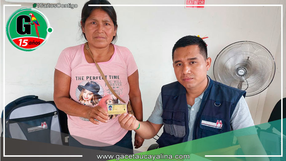 Comunidades nativas accedieron a trámites del DNI en Tambo del Midis
