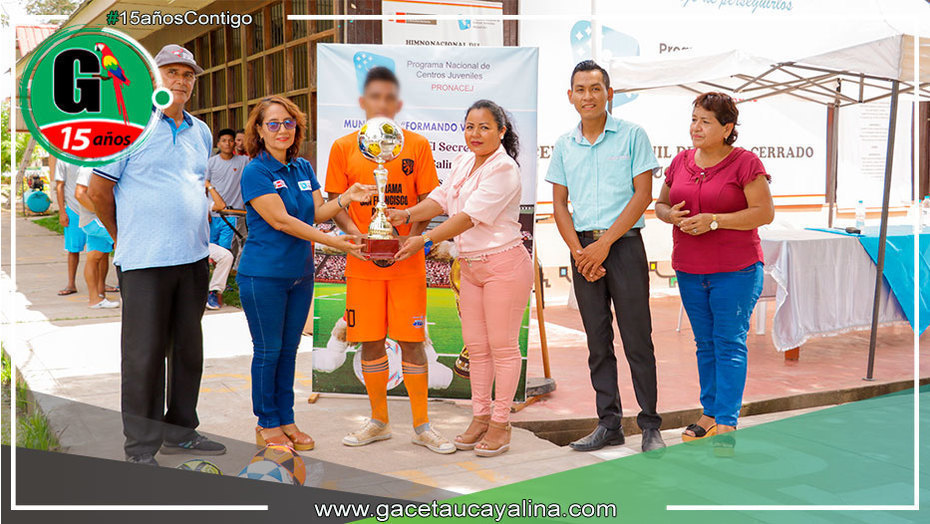 Regidores participaron de Final del Mundialito del Centro de Rehabilitación Juvenil de Pucallpa
