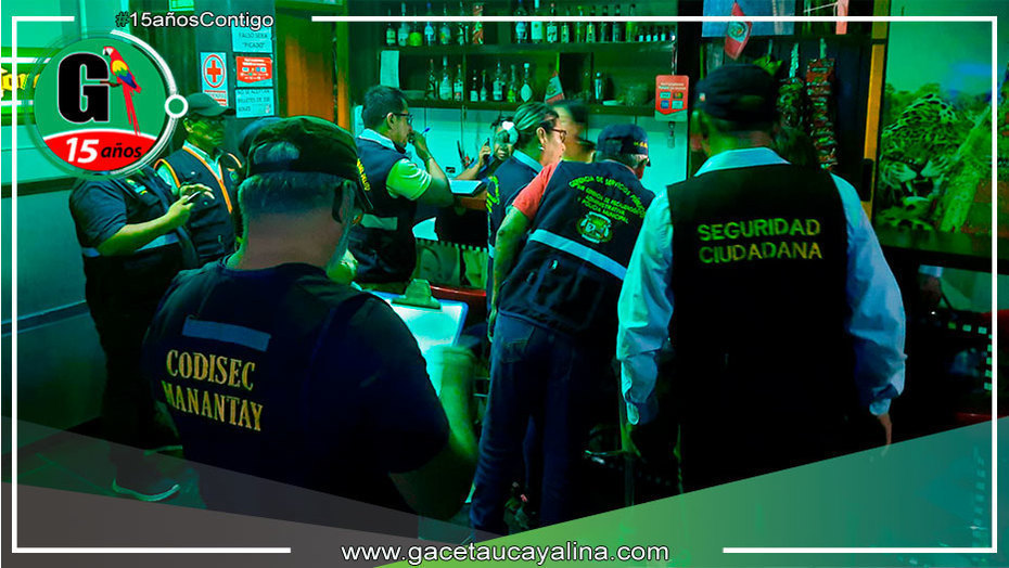 Clausuran locales informales en Manantay