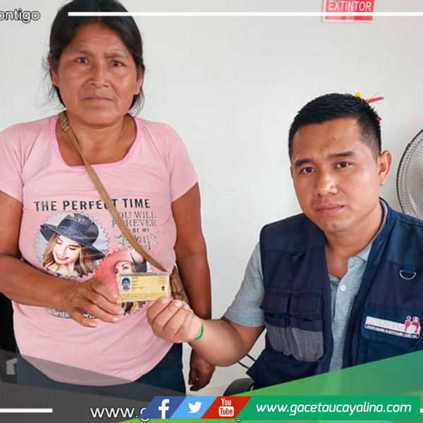 Comunidades nativas accedieron a trámites del DNI en Tambo del Midis 