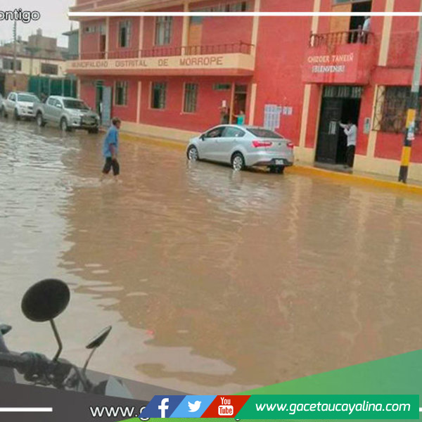 Lluvias moderadas a fuertes caerán en la selva norte mañana y el sábado 