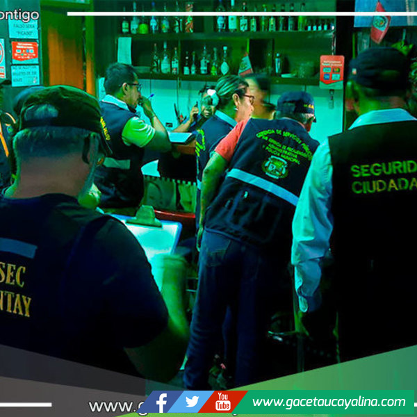 Clausuran locales informales en Manantay