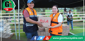 MPCP destina dos toneladas y media de alimentos para familias afectadas por inundaciones en Campo Verde