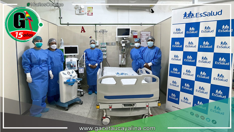 EsSalud Ucayali garantiza atención y recuperación de pacientes de UCI del Hospital II Pucallpa