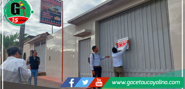 En Yarinacocha clausuran hospedajes por infringir normas municipales   