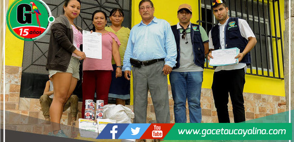 MPU continua la entrega de productos lácteos a beneficiarios del PVL de Contamana 