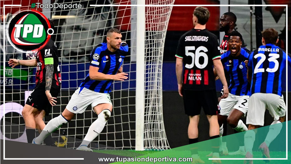 Inter se impone ante Milan y toma ventaja para la vuelta